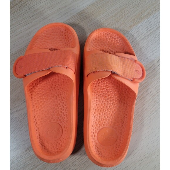 Allbirds Sugar Sliders Womens 10 Slip On Slides Comfort Cane Sandals Orange - Picture 2 of 8